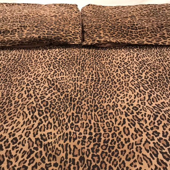 ralph lauren leopard print sheets